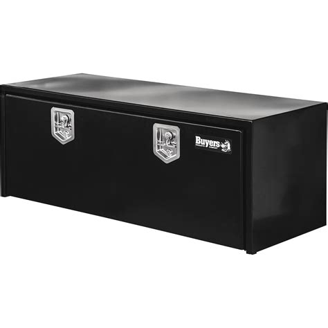 black steel underbidy tool box|buyers products truck tool box.